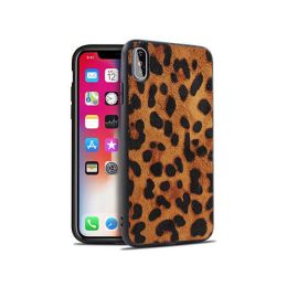 Wild Cat iPhone Case With Leopard Print Design (Pack of 1)
