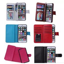 iPhone 6/6 Plus and Samsung Smartphone Removable Wallet Case with Wristlet (Pack of 1)