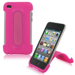 XtremeMac iPod Touch 4G Snap Stand Case - Bubble Gum Pink