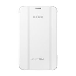 Samsung Galaxy Tab3 Magnetic Book Cover Case (White)