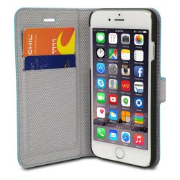 Chil Attraction Jacket Magnetic Wallet & Case for iPhone 6 (Teal)