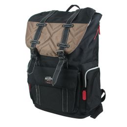 Travelers Club Heavy Duty Scout 18 Laptop Backpack - Black