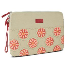 Greene + Gray Zippered Sleeve for Microsoft Surface Pro, Red Floral, Open Box